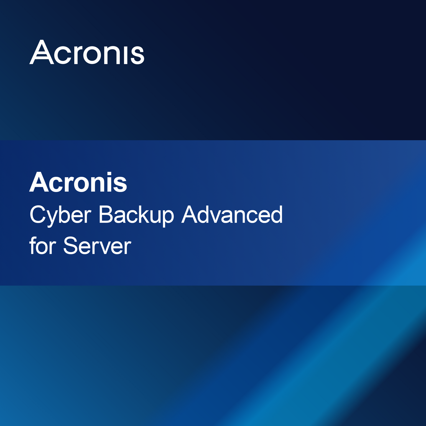 Acronis Cyber Backup Advanced Virtuell Värd