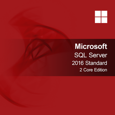 Microsoft SQL Server 2016 Standard - 2-kärnig utgåva