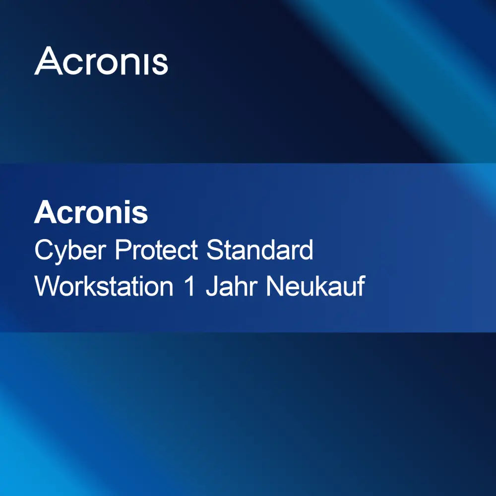 Acronis Cyber Protect Standard Arbetsstation
