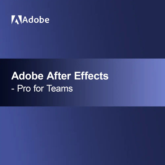 Adobe After Effects - Pro för team