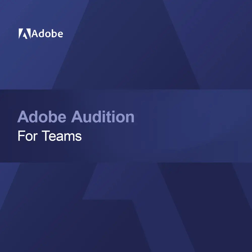 Adobe Audition för team