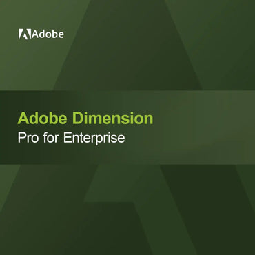 Adobe Dimension - Pro för Enterprise