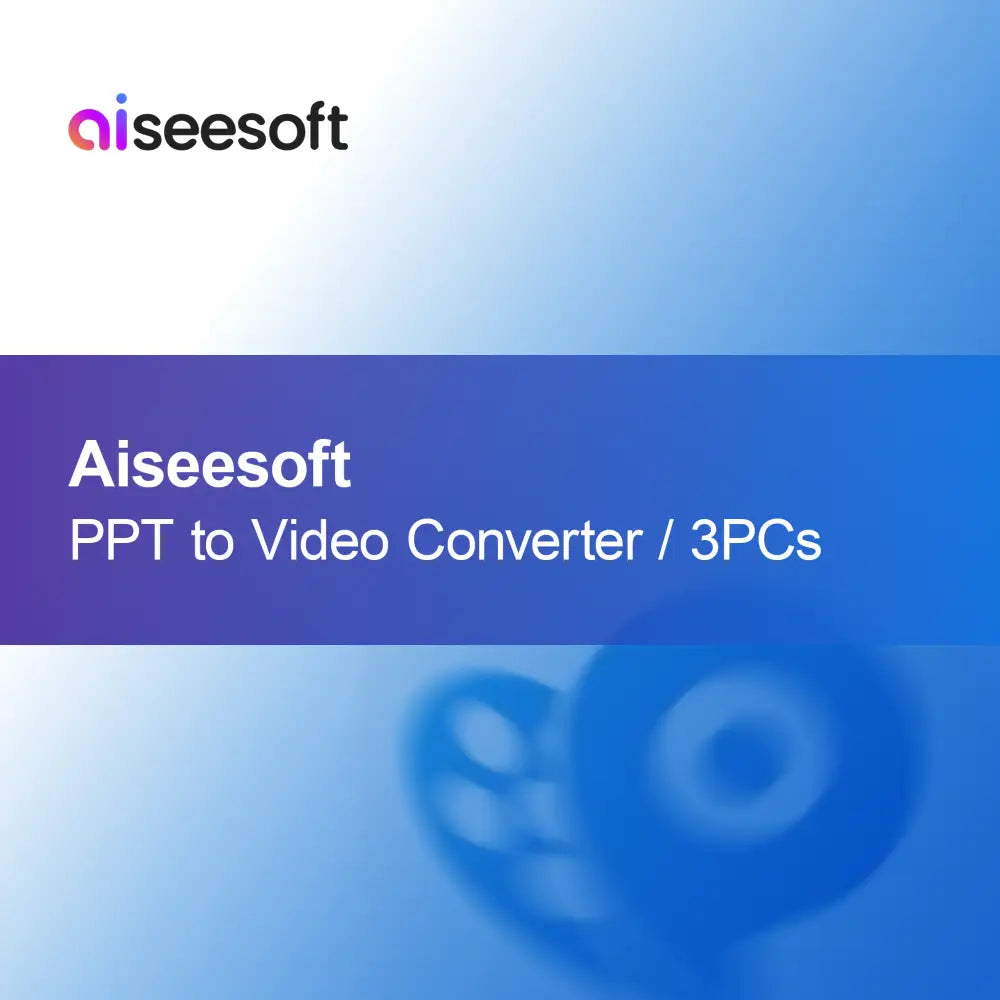 Aiseesoft PPT till Video Converter / 3PCs