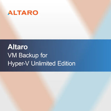 Altaro VM Backup för Hyper-V Unlimited Edition