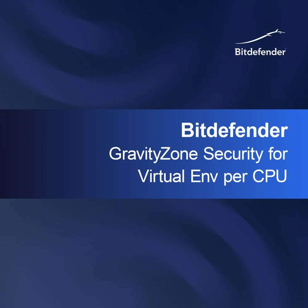 Bitdefender GravityZone Security för virtuella miljöer per CPU