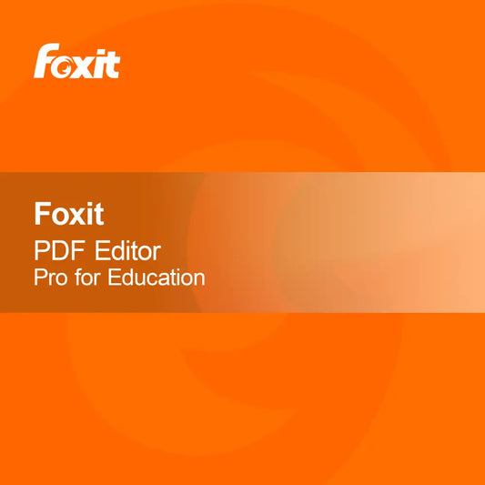 EDU Foxit PDF Editor Pro för utbildning