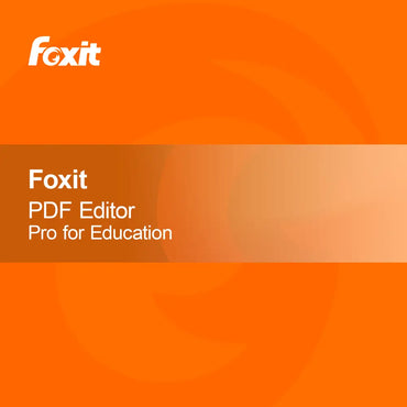 EDU Foxit PDF Editor Pro för utbildningsunderhåll