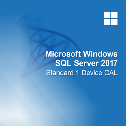 Microsoft SQL Server 2017 Standard, 1 enhets-CAL