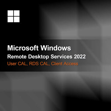 Microsoft Windows Remote Desktop Services 2022, användar-CAL, RDS CAL, klientåtkomstlicens