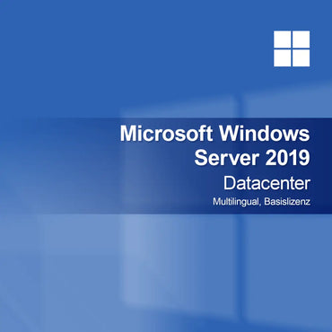 Microsoft Windows Server 2019 Datacenter, flerspråkig, baslicens