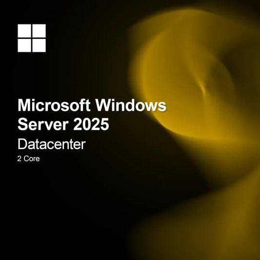 Microsoft Windows Server 2025 Datacenter 2-kärnor