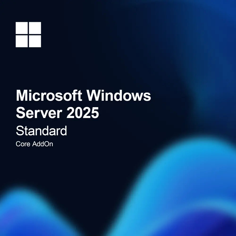 Microsoft Windows Server 2025 Standard Core Tillägg