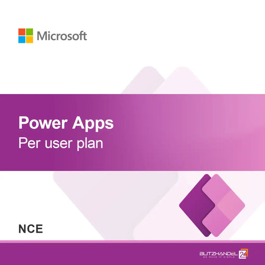 Power Apps per användarplan (NCE)