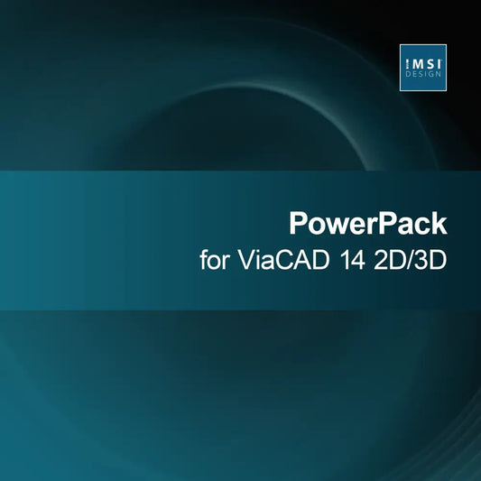 PowerPack för ViaCAD 14 2D/3D