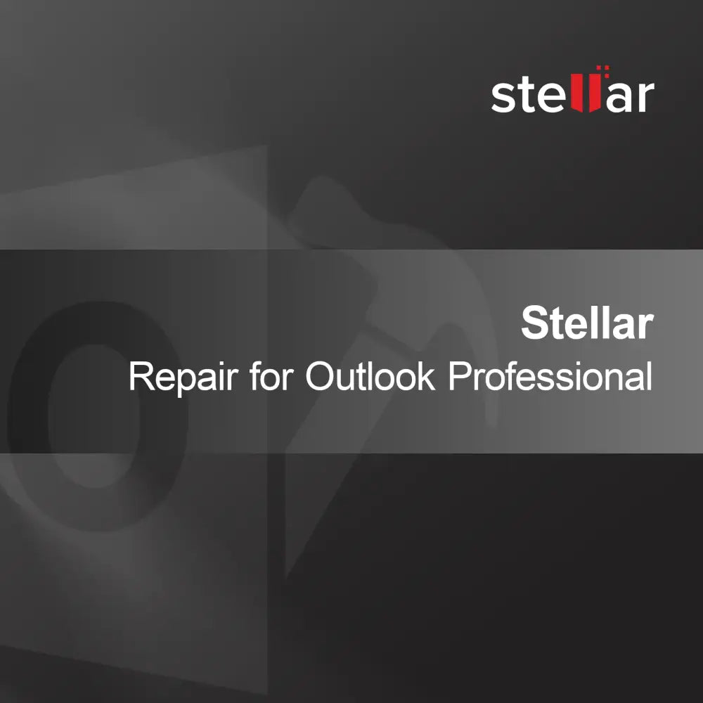 Stellar Repair för Outlook Professional