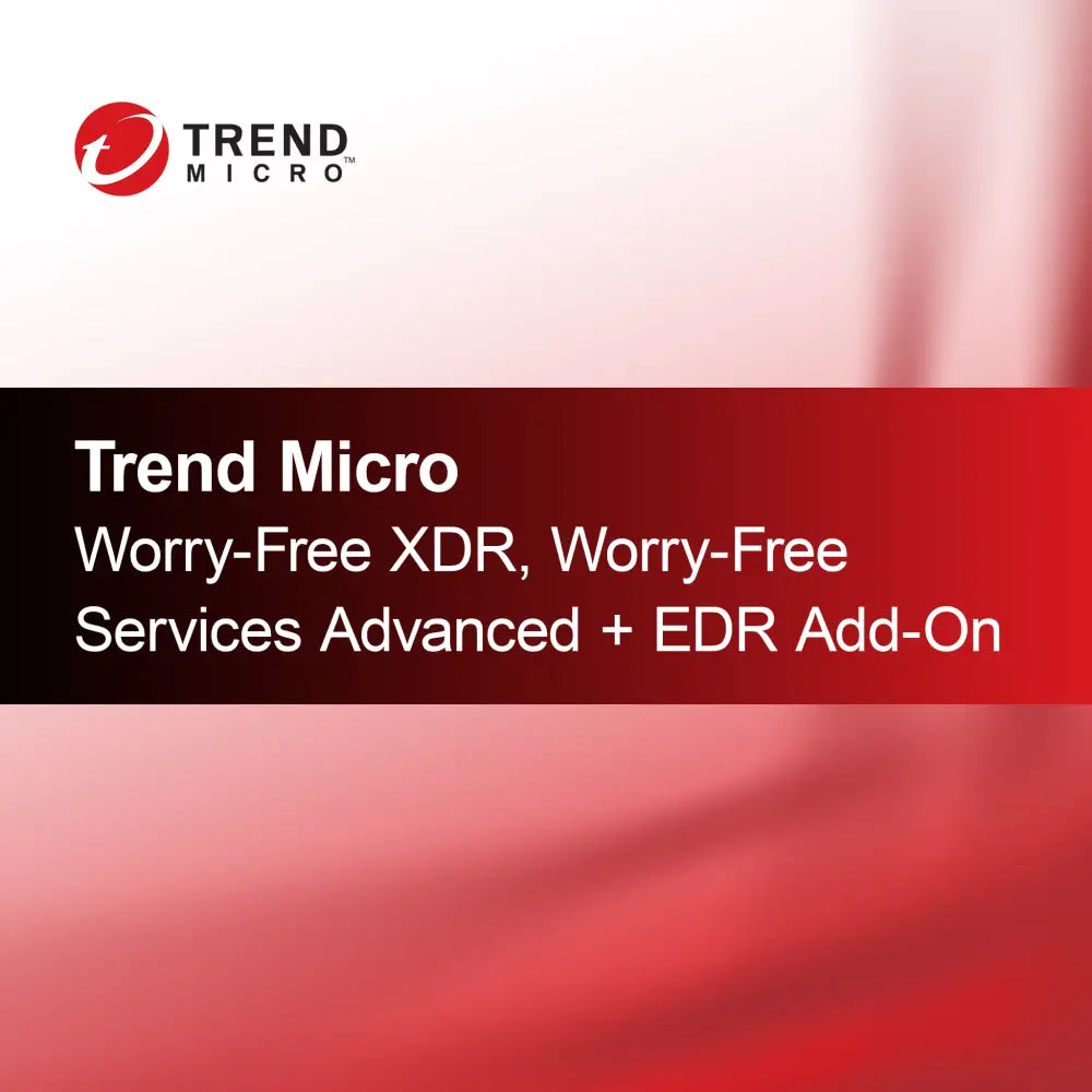 Trend Micro Worry-Free XDR, Worry-Free Services Advanced + EDR-tillägg