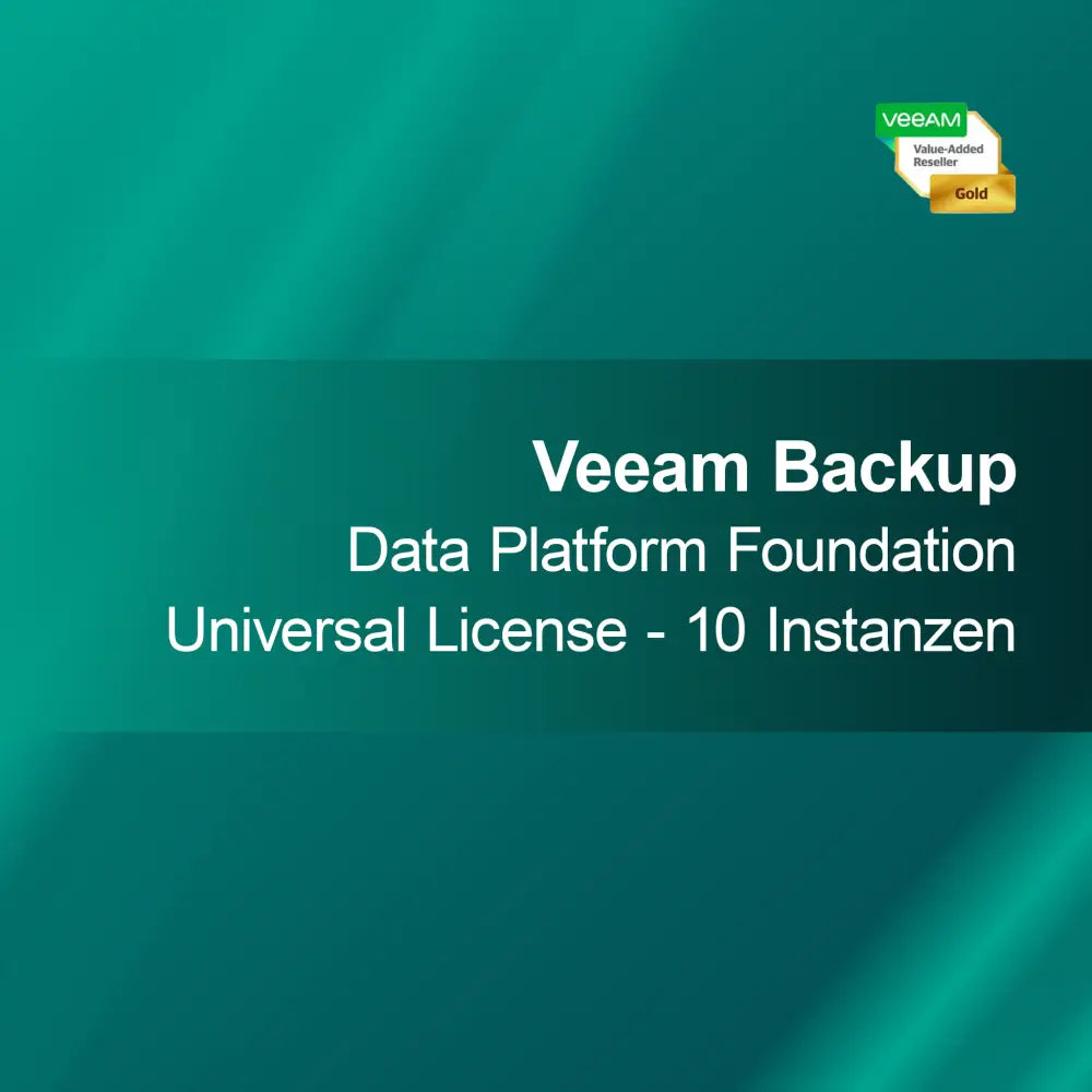 Veeam Data Platform Foundation Universal License - 10 instanser