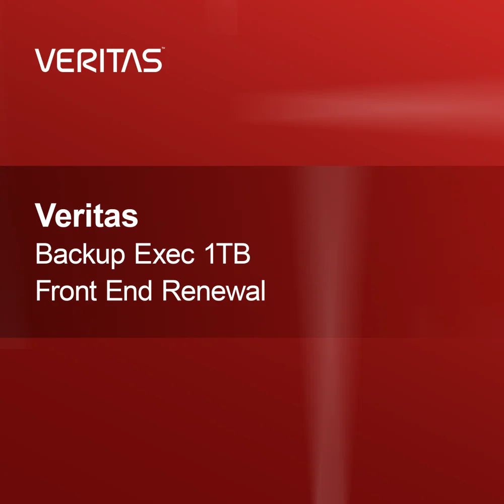 Veritas Backup Exec 1TB Frontend-förnyelse