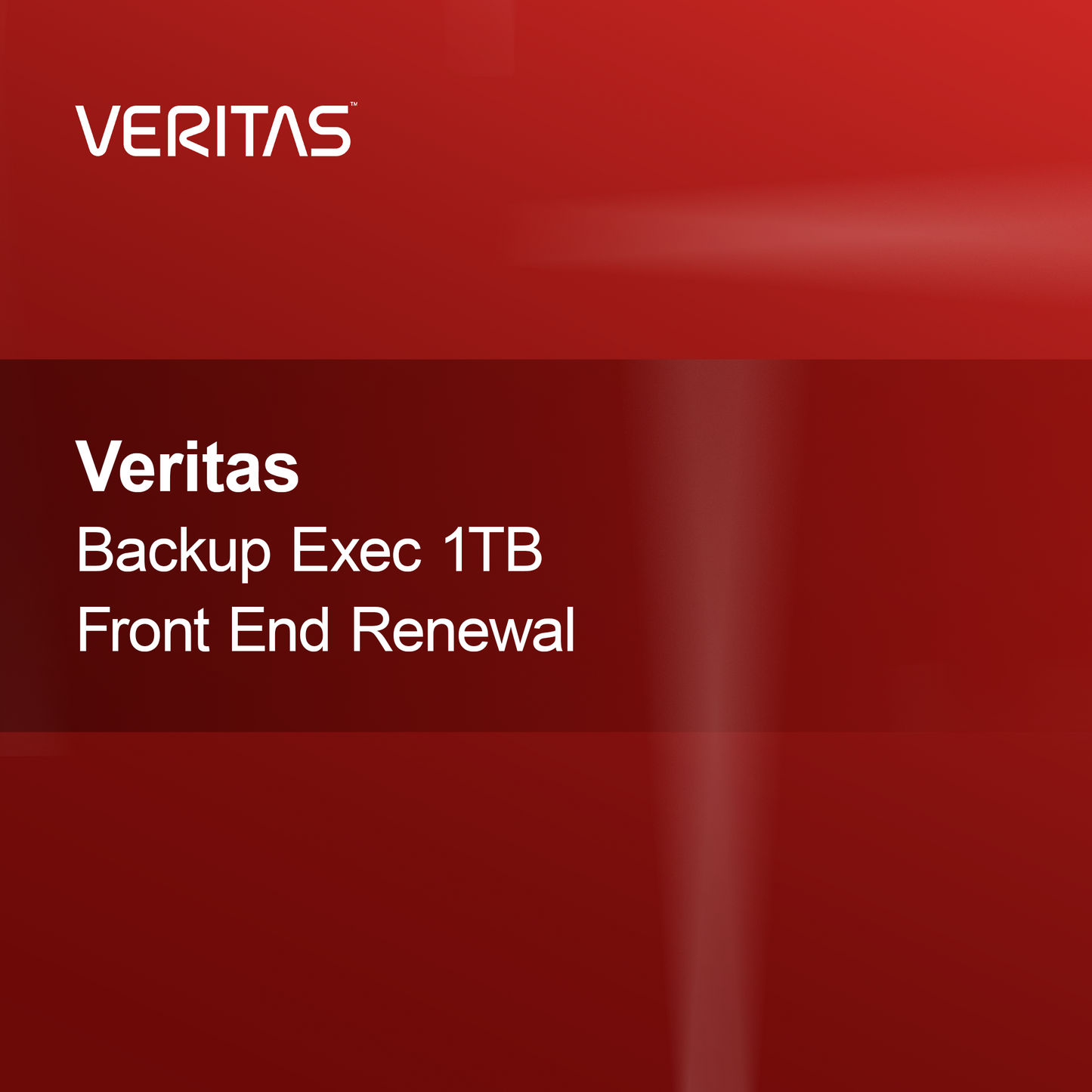 Veritas Backup Exec 1TB Frontend-förnyelse