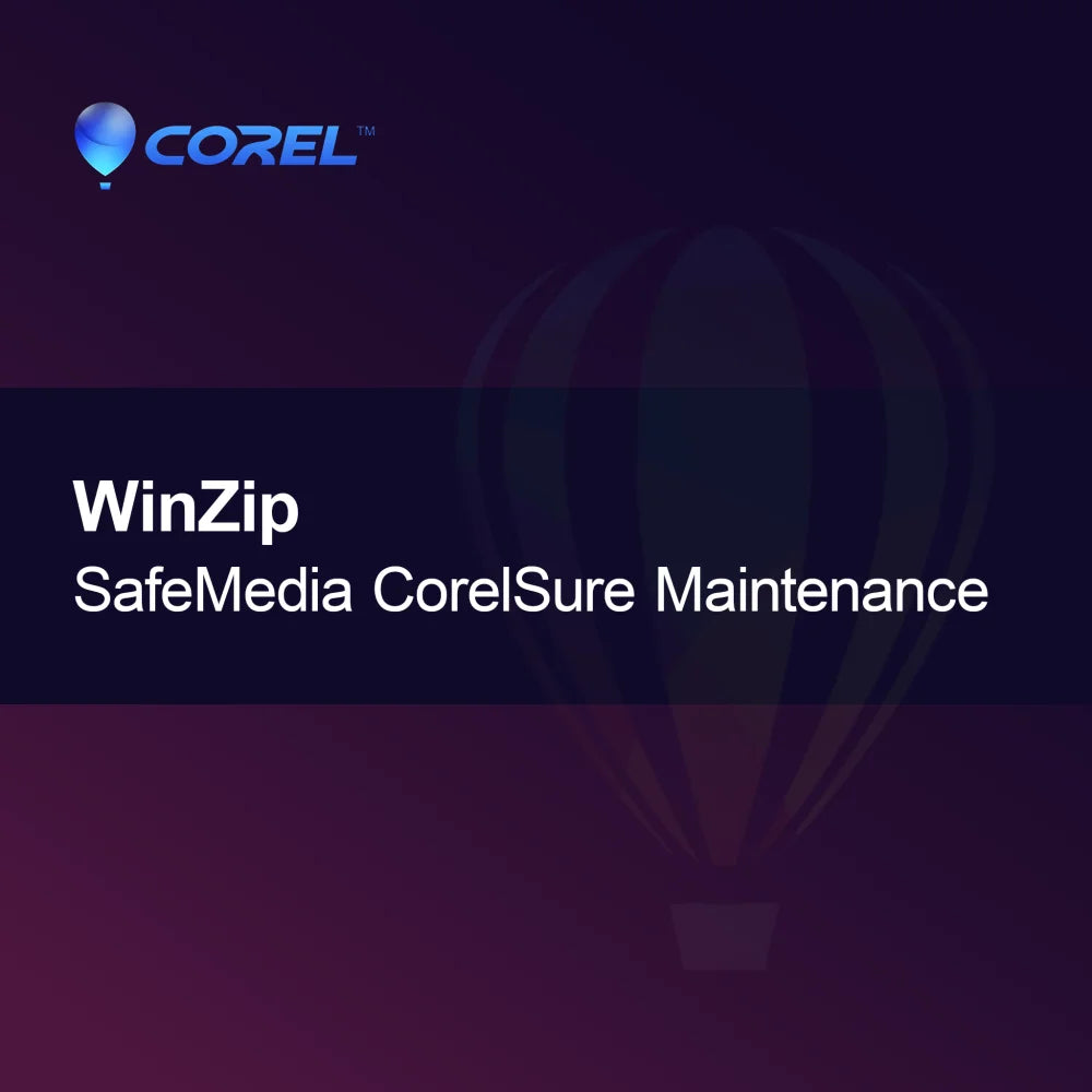 WinZip SafeMedia CorelSure Underhåll