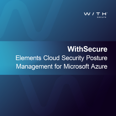 WithSecure Elements Cloud Security Posture Management för Microsoft Azure