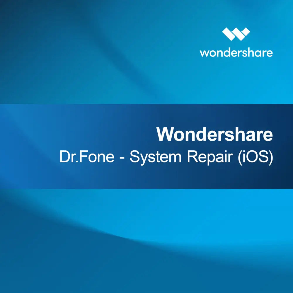 Wondershare Dr.Fone - Systemreparation (iOS)
