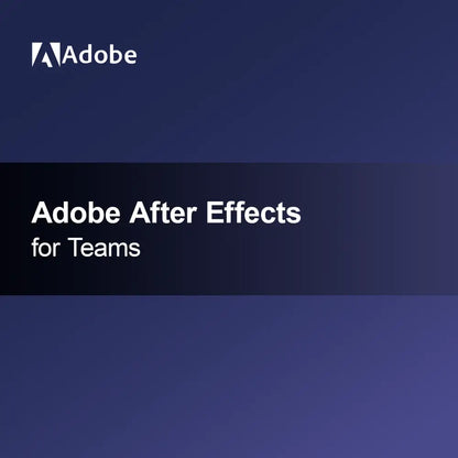 Adobe After Effects för team