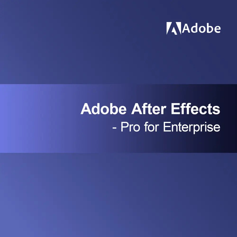 Adobe After Effects - Pro för företag
