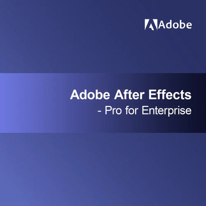 Adobe After Effects - Pro för företag