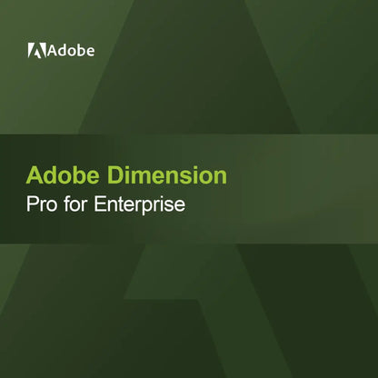 Adobe Dimension - Pro för Enterprise