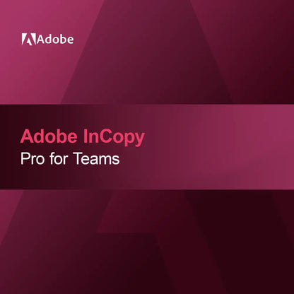 Adobe InCopy - Pro för team