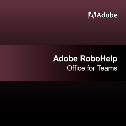 Adobe RoboHelp Office för Teams