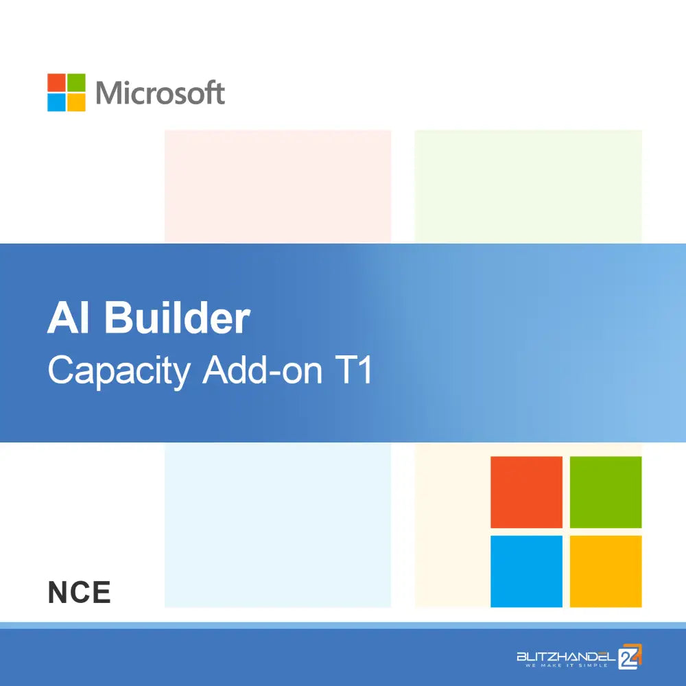 AI Builder Kapacitets-tillägg T1 (NCE)