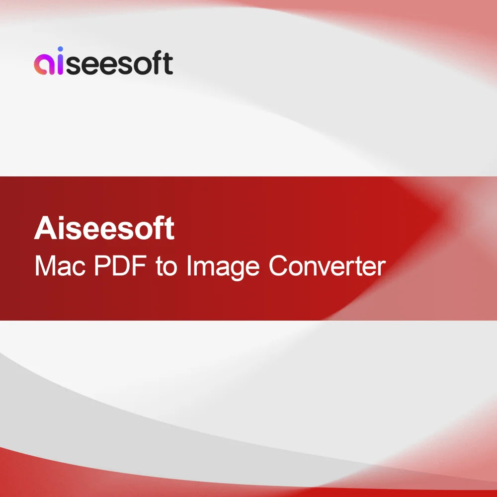 Aiseesoft Mac PDF till bildkonverterare