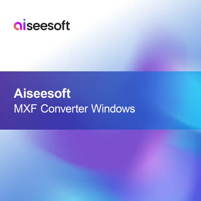 Aiseesoft MXF-omvandlare