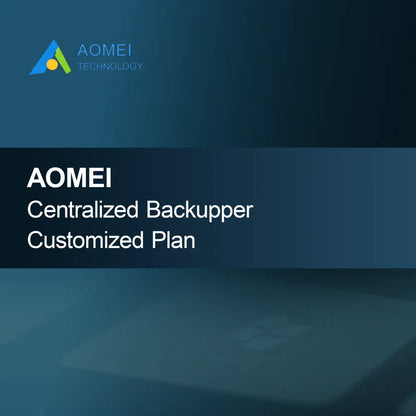 AOMEI Centralized Backupper Anpassad Plan