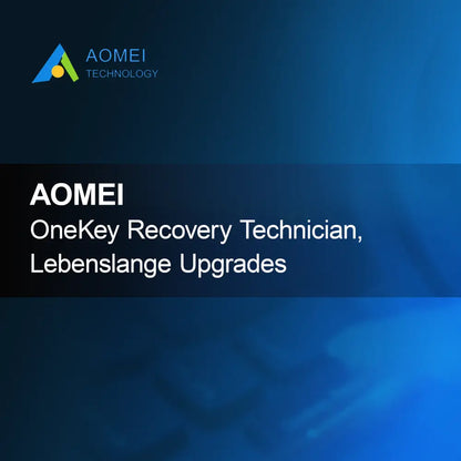 AOMEI OneKey Recovery Technician, Livstidsuppgraderingar