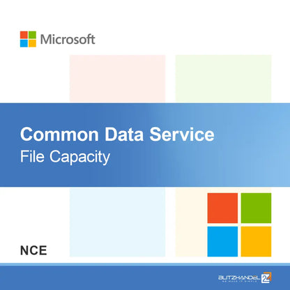 Common Data Service filkapacitet (NCE)