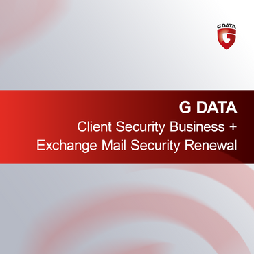 G DATA Client Security Business + Exchange Mail Security Förnyelse