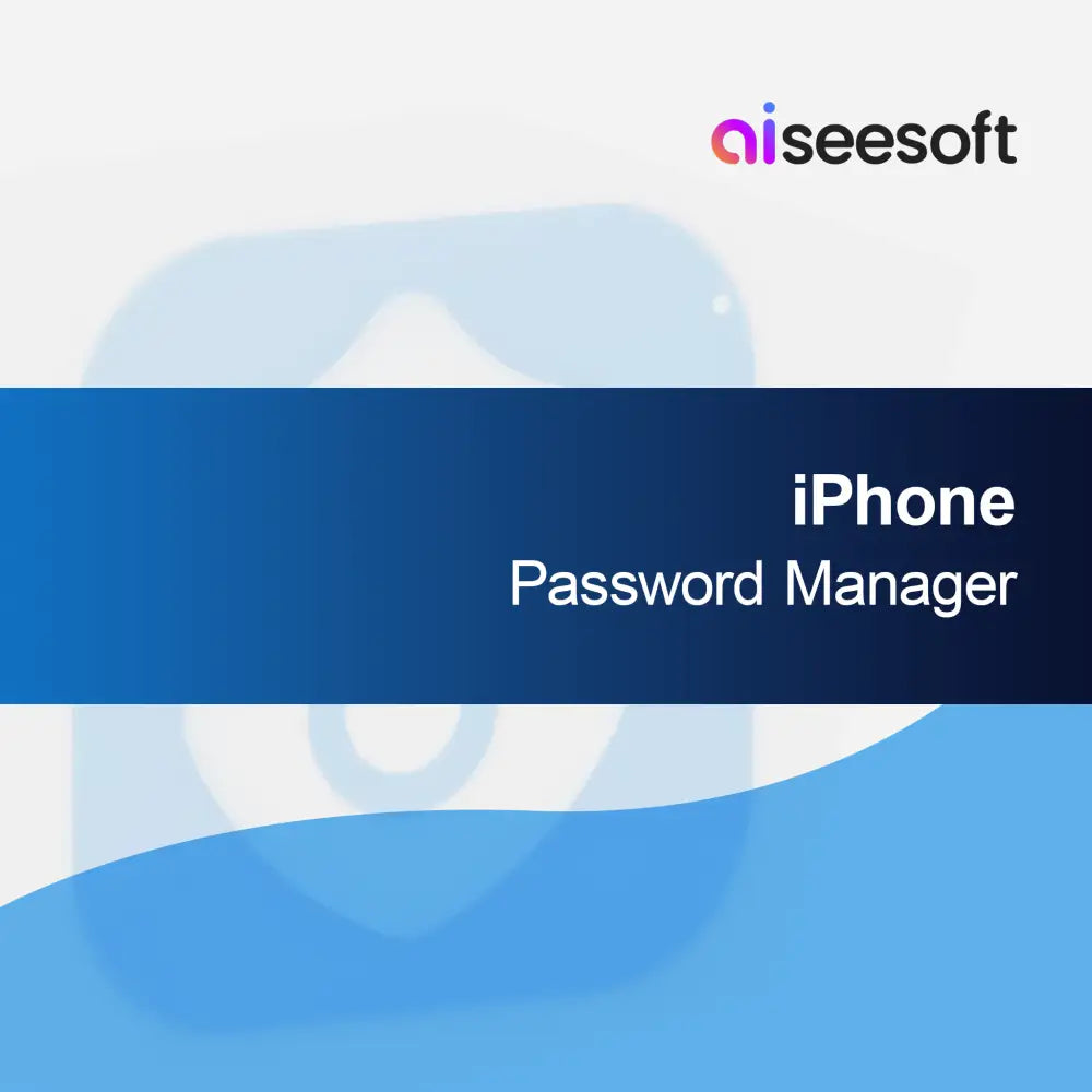 iPhone Lösenordshanterare
