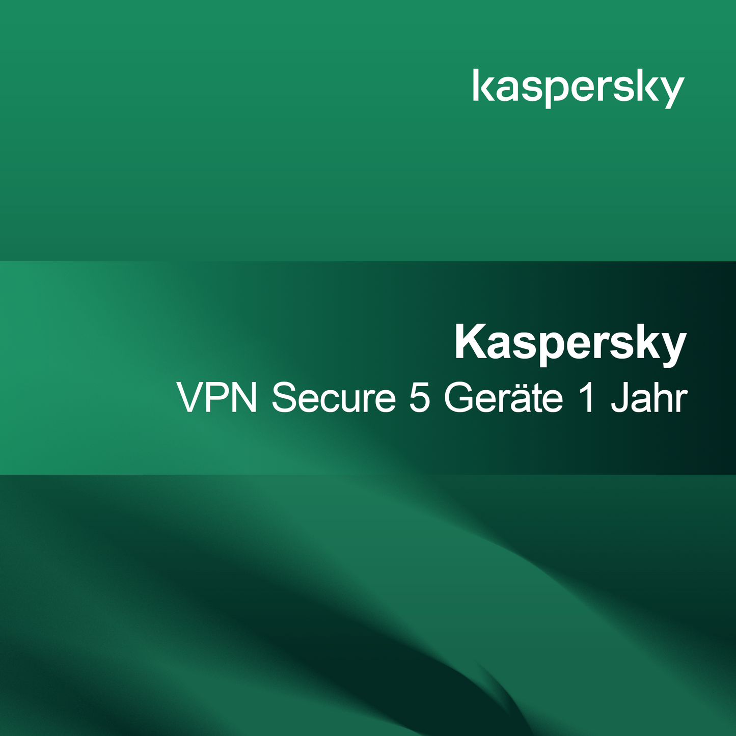 Kaspersky VPN Secure 5 enheter 1 år