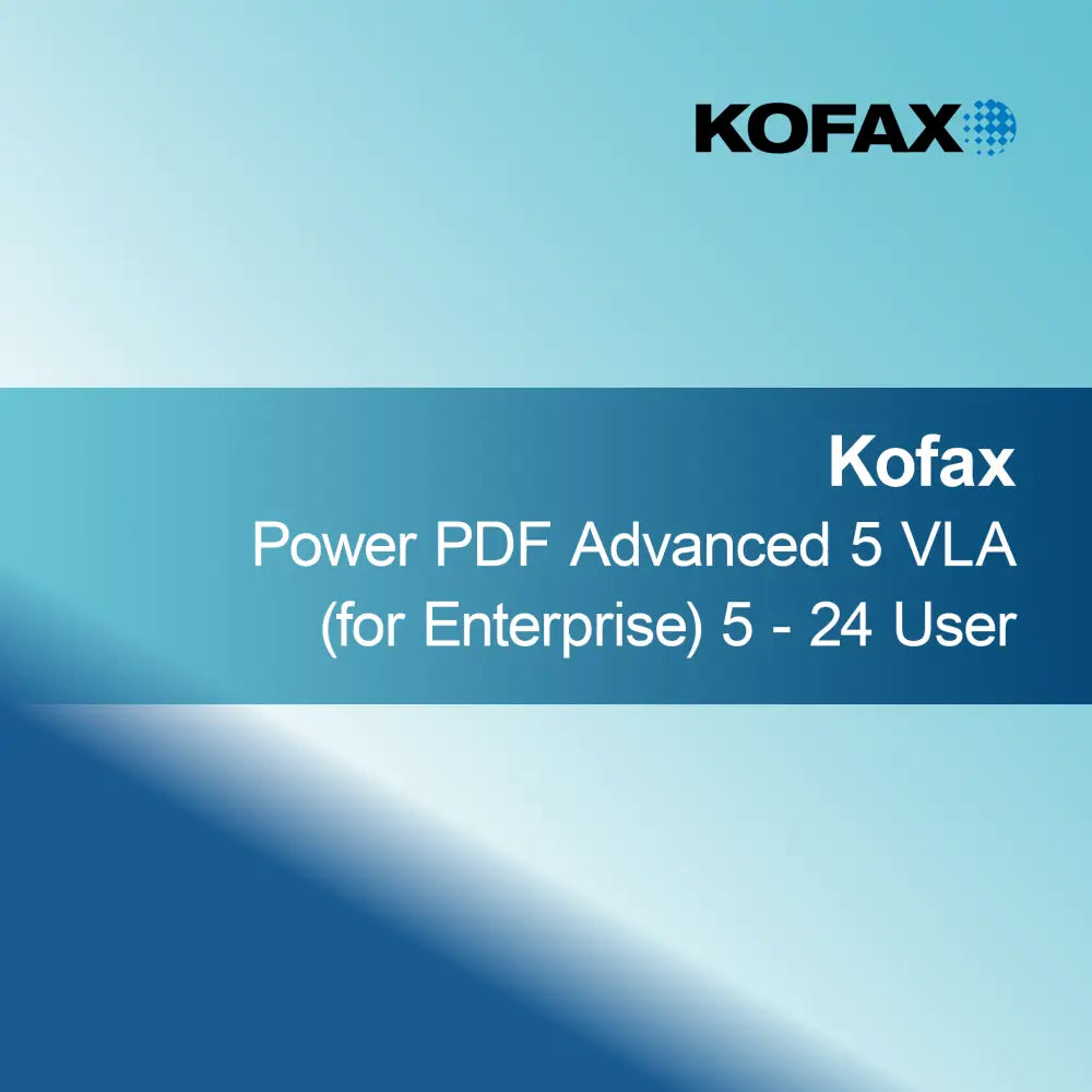 Kofax Power PDF Advanced 5 VLA (för företag)