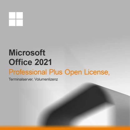 Microsoft Office 2021 Professional Plus Open License, Terminalserver, volymlicens