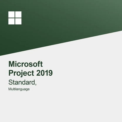 Microsoft Project 2019 Standard, flerspråkig