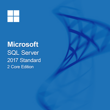 Microsoft SQL Server 2017 Standard, 2-kärnig utgåva