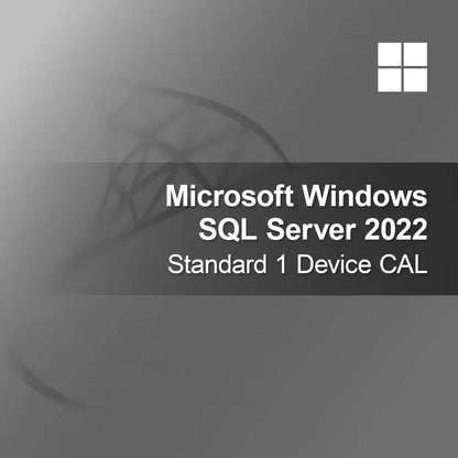 Microsoft SQL Server 2022 Standard 1 enhets CAL