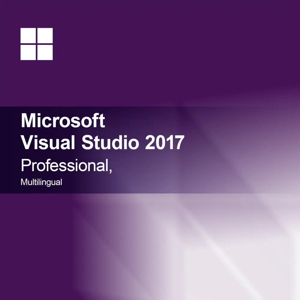Microsoft Visual Studio 2017 Professional, flerspråkig