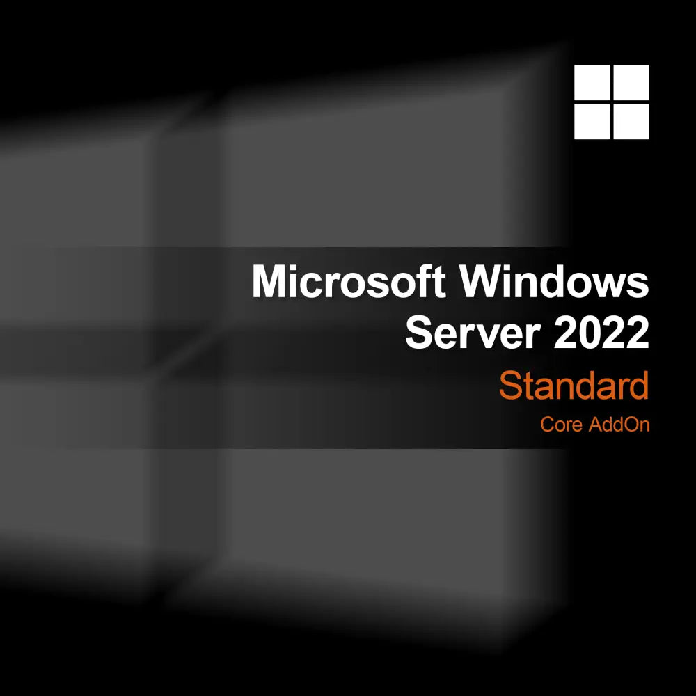 Microsoft Windows Server 2022 Standard Core Tillägg