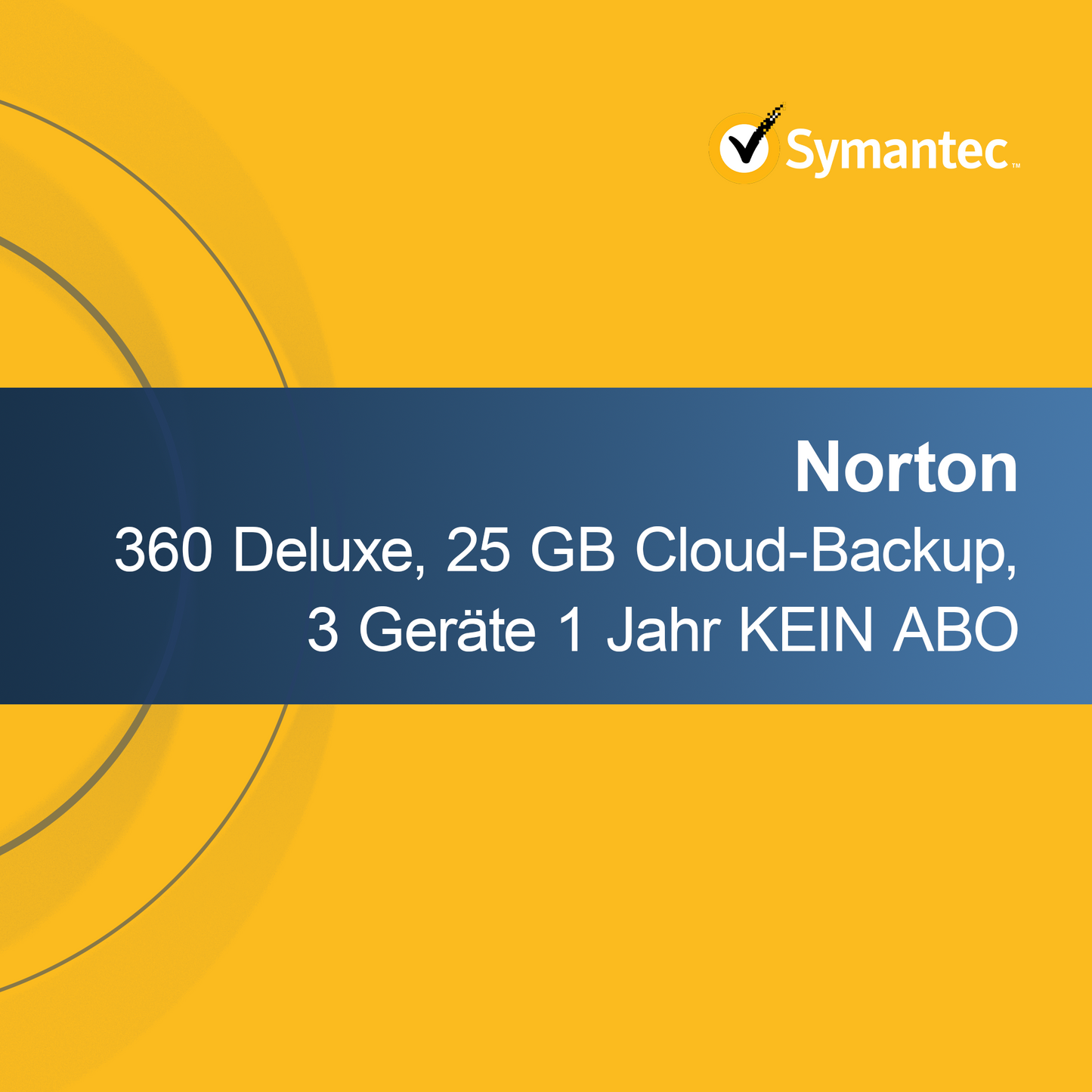 Norton 360 Deluxe, 25 GB molnbackup, 3 enheter 1 år INGET ABONNEMANG