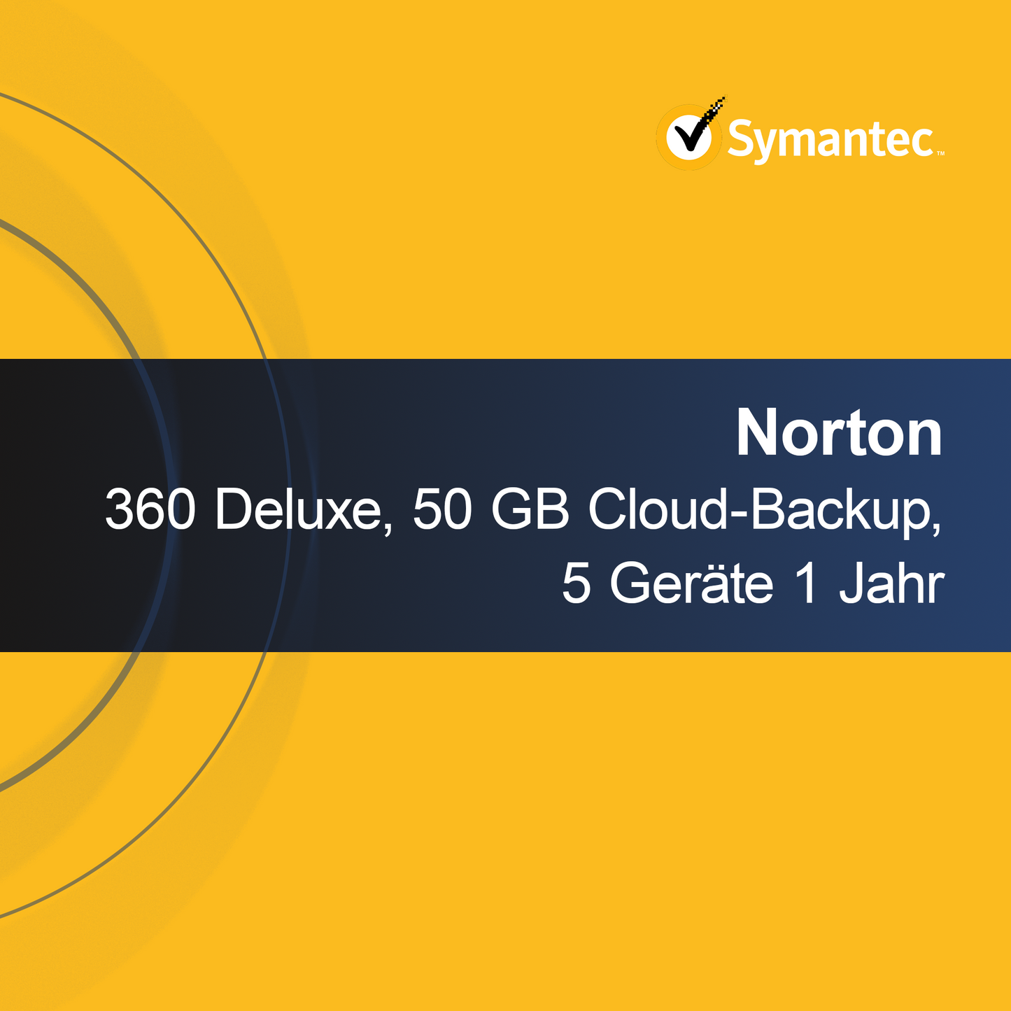 Norton 360 Deluxe, 50 GB molnbackup, 5 enheter 1 år